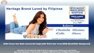 White Flower New Radio Commercial Jingle with Moira dela Torre 2023 Revise Panel Demo [upl. by Naibaf]