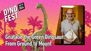 Dino Fest Discussion  Gnatalie the Green Dinosaur From Ground to Mount [upl. by Bentley]