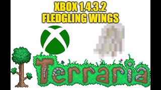 Terraria XBox 1432 Fledgling Wings Seed HowTo Find The Fledgling Wings [upl. by Held585]