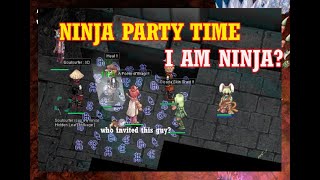 3 am ragnarok online  NINJA PARTY i am a newb ninja [upl. by Gretna490]