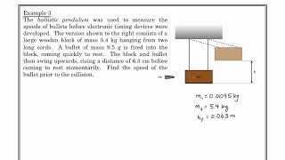 SPH4U  Energy amp Momentum  Collisions [upl. by Morocco201]