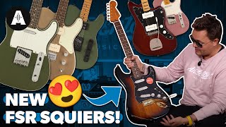 Best Squiers Around  SRV Inspired Strat Cabronita Thinlines 50s Teles amp More [upl. by Gael]