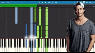 KYGO  PIANO JAM 3 PIANO TUTORIAL  FREE MIDI BY MMP [upl. by Anazraf]