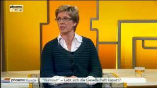 Burnout  Lebt sich die Gesellschaft kaputt  Phoenix Runde vom 28092011 [upl. by Hedi]