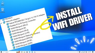 How to Install Any Wifi Driver on Windows 101181 HpDell [upl. by Ellitnahc]