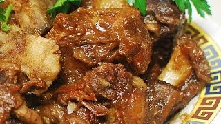 Braised Beef Oxtail with Taro Authentic Chinese Cooking  Cantonese Style [upl. by Fineberg428]