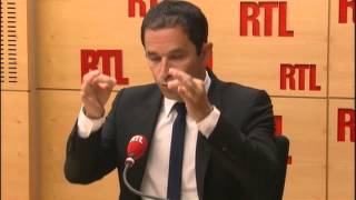 Benoît Hamon  La cote de François Hollande sera indexée sur la courbe du chômage  RTL  RTL [upl. by Nij]