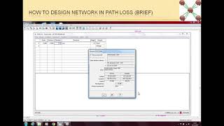 How to design network in Path Loss 5 Brief UrduHindi Language [upl. by Genie]