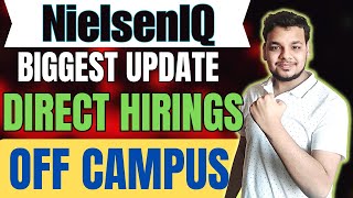 NIQ Biggest Hiring Update  Direct Test  OFF Campus Drive For 2025  2024  2023 Batch  Job [upl. by Bohon]