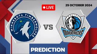 Minnesota Timberwolves VS Dallas Mavericks  NBA Match Prediction  Basketball Match Prediction [upl. by Cir278]