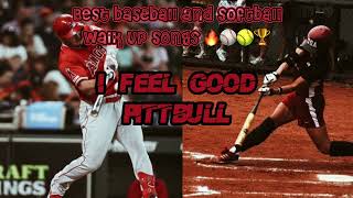 BEST BASEBALL AND SOFTBALL WALK UP SONGS 🔥🔥 [upl. by Christie]