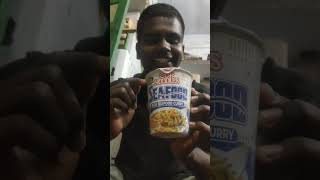 nissin cup noodles rich seafood curry [upl. by Emad]