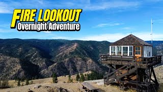 Fire Lookout Overnight Adventure [upl. by Ecirtal]