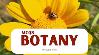 MCQs Botany  Get ready for competitive examinations neet mdcat [upl. by Alodi275]