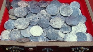 Unbelievable Discovery Massive Silver Treasure Unearthed While Metal Detecting [upl. by Tepper497]