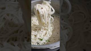 Creamy white sauce noodles creamypasta creamymacaroni noodles dussehra [upl. by Vevay477]