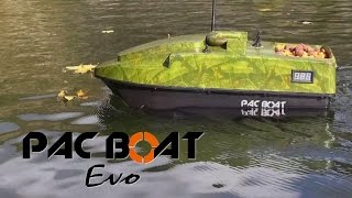 Лодка радиоуправляемая карповая «ANATEC» PAC BOAT CAMO [upl. by Hairahcaz]