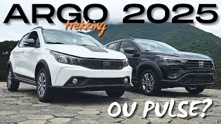 Fiat Argo Trekking 2025 vs Pulse Drive Qual é a MELHOR compra qual o mais econômico [upl. by Ainessey]