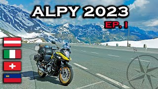 Wyprawa motocyklowa Alpy 2023 Ep 1  Trasa do Austrii i przejazd Grossglockner Hochalpenstraße [upl. by Nylteak]