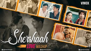 Shershaah Love Mashup  Vinick  Shershaah All Songs  Maan Meri Jaan  Kesariya Bollywood Lofi [upl. by Arracahs791]