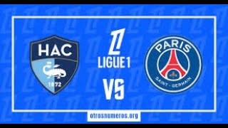 Le Havre vs PSG 🏟️ LIGUE 1 🇫🇷 J1 🏆 EAFC24 🎮 [upl. by Simetra]