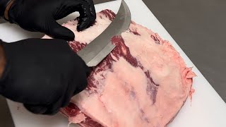 How To Trim Beef Ribs ‼️‼️lesbbqcom [upl. by Brabazon]