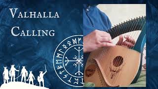 Valhalla Calling lyre harp cover [upl. by Garik645]