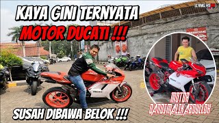 TEST RIDE MOTOR DUCATI DANDI MALIK ABDULLOH‼️ [upl. by Isabea403]