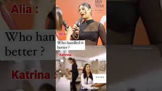 Comment viralvideo humor aliabhatt katrinakaif trending viral [upl. by Ahsuatal]