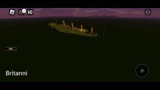 britannic 2000 outside view roblox [upl. by Ennairek]