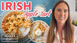 Traditional Irish Apple Tart Recipe  Made in Ireland 🇮🇪🍏🥧 [upl. by Tingley373]