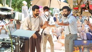 RRR movie behind the scenes RRR movie making video Ram charan  SS Rajamouli [upl. by Willamina377]