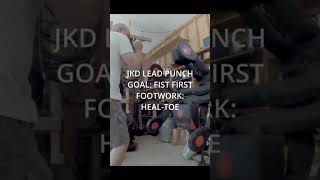 JKD Lead Punch Practice jkd mma martialarts [upl. by Odrautse]