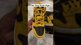 Wu Tang Nike Dunk High Early Look Nike WuTang DunkHigh Sneakers ProjectBishopArts [upl. by Sykes]