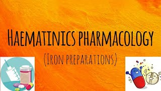 Haematinics pharmacology  Iron preparations  Med Vids Made Simple [upl. by Julienne]