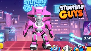 stumble guys transformers ROSE  NOVO MODO X gameplay [upl. by Regnig]