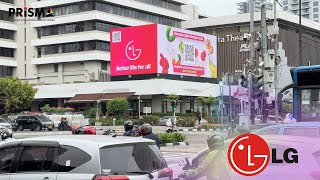 LG  Outdoor Media Campaign by Prisma Advertising [upl. by Aimal]