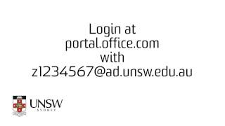 Login at portalofficecom with z1234567adunsweduau [upl. by Ttennaj]