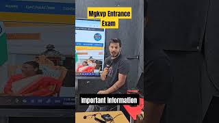 Mgkvp Entrance Exam 2024  Important Information Watch this video [upl. by Platas]