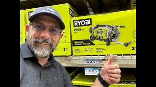 Ryobi 1900 PSI pressure washer review using a foam cannon [upl. by Je]