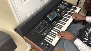 KORG PA5X  The Gambler  Busy Signal  Lazman Studios [upl. by Nanaek]