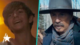 Kevin Costner’s Son Hayes Stars w Dad In ‘Horizon An American Saga’ [upl. by Vivie701]