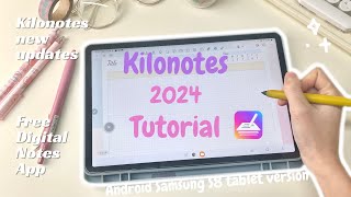 2024 Kilonotes Android Tutorial amp Walkthrough  Best Note Taking App for Android [upl. by Hniv318]