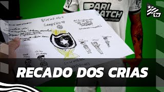 Camisa 7  Recados dos Sócios Crias para os jogadores [upl. by Ylle619]