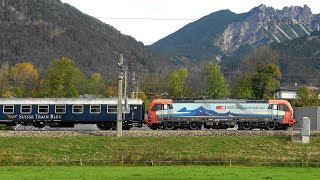 Bludenz SDZ Bern➡️Verona Güterzüge m Rh2068 Rh2016 Rh1144 amp Taurus Railjet Rh4748 042 Salzburg [upl. by Yessydo253]