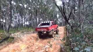 Toyota hilux compilation off road 4wd 4x4 mud rocks hill clay [upl. by Rabah]