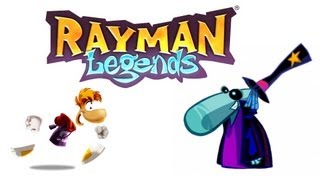 RAYMAN LEGENDS 3  Fuga na Areia Movediça Criaturas e Movimentos Bizarros [upl. by Innor693]