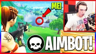 I Got Eliminated By an Aimbot Hacker in Fortnite EVIDENCE [upl. by Eilahtan]