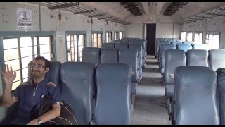 Inside View Of Jan Shatabdi Express Coach Interiors Of Saurashtra Express Train Western Railway [upl. by Ocirnor730]