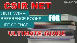 csir net Life science reference books  Ultimate Guide [upl. by Annodas]